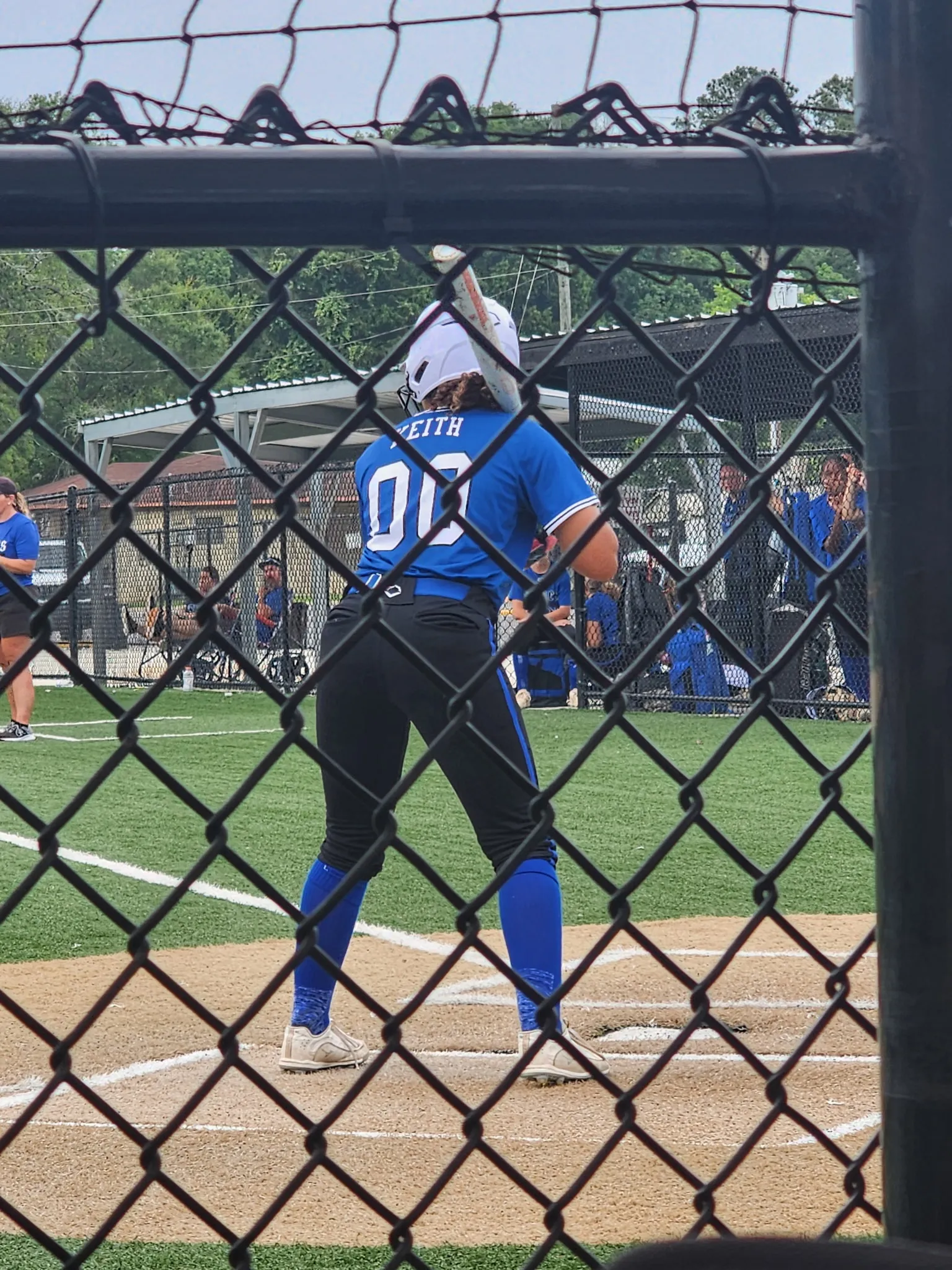 Kamri Keith action batting